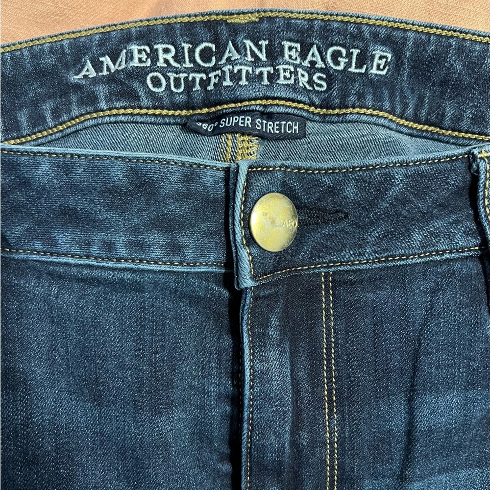 Women’s American Eagle super stretch high rise jegging, sz 16 long. Like new!